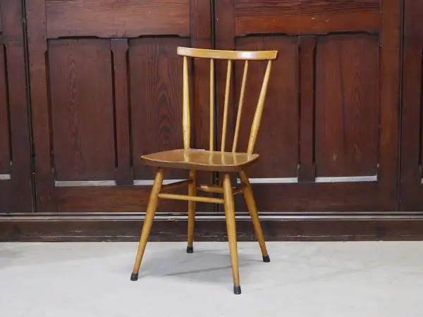 スティックバックチェア｜ブナ・エルム材・1960年代 背が抜けたダイニングチェア ERCOL（アーコール） 1