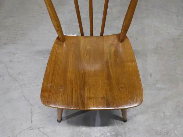 スティックバックチェア｜ブナ・エルム材・1960年代 背が抜けたダイニングチェア ERCOL（アーコール） 6