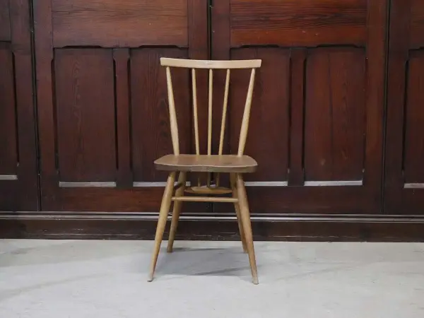 スティックバックチェア｜ブナ・エルム材・1960年代 背が抜けたダイニングチェア ERCOL（アーコール） 2