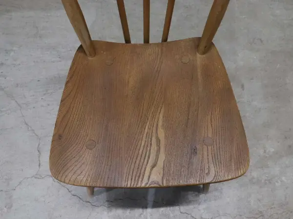 スティックバックチェア｜ブナ・エルム材・1960年代 背が抜けたダイニングチェア ERCOL（アーコール） 6