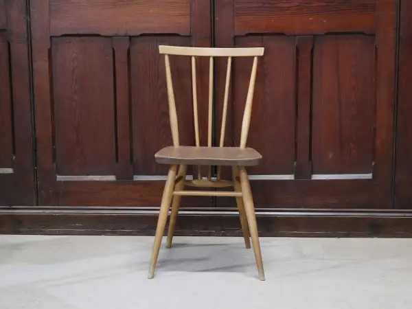 スティックバックチェア｜ブナ・エルム材・1960年代 背が抜けたダイニングチェア ERCOL（アーコール） 2