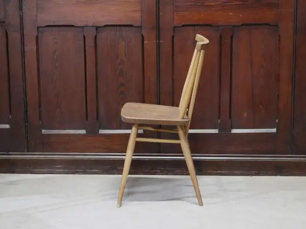 スティックバックチェア｜ブナ・エルム材・1960年代 背が抜けたダイニングチェア ERCOL（アーコール） 3