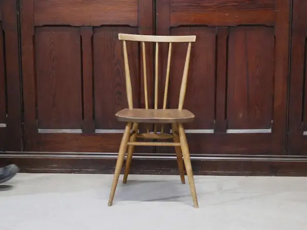 スティックバックチェア｜ブナ・エルム材・1960年代 背が抜けたダイニングチェア ERCOL（アーコール） 2