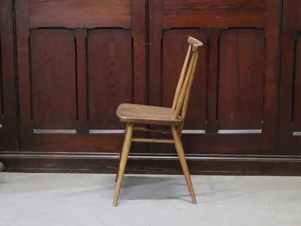 スティックバックチェア｜ブナ・エルム材・1960年代 背が抜けたダイニングチェア ERCOL（アーコール） 3