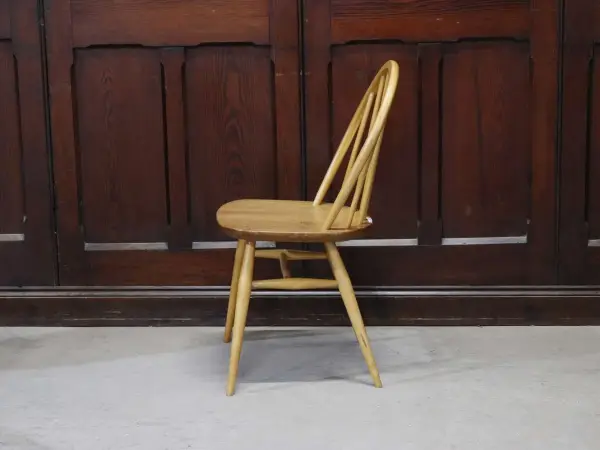 フープバックチェア｜ブナ材・エルム材・1960年代 ウィンザースタイル ERCOL（アーコール） 3