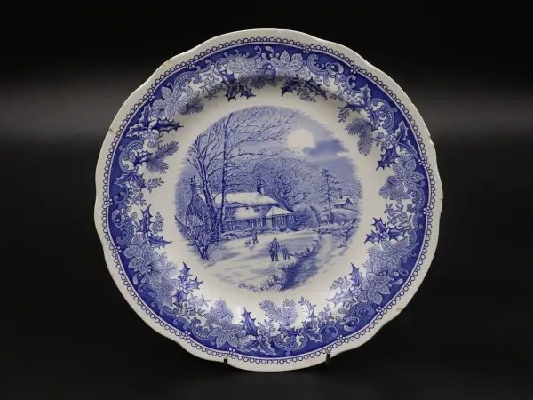 プレート Spode Winter's Eve（雪景色） 2