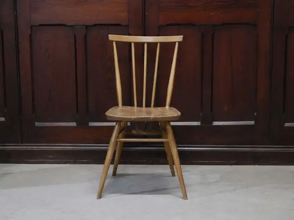 スティックバックチェア｜ブナ・エルム材・1960年代 背が抜けたダイニングチェア ERCOL（アーコール） 2