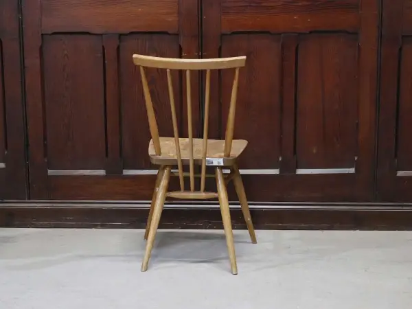 スティックバックチェア｜ブナ・エルム材・1960年代 背が抜けたダイニングチェア ERCOL（アーコール） 4