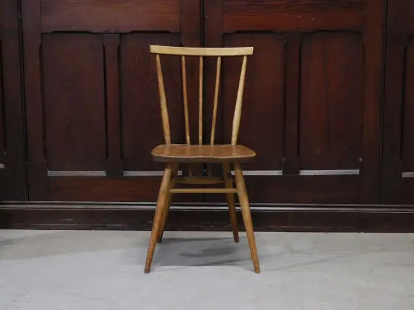 スティックバックチェア｜ブナ・エルム材・1960年代 背が抜けたダイニングチェア ERCOL（アーコール） 2