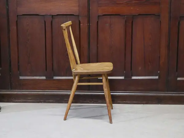 スティックバックチェア｜ブナ・エルム材・1960年代 背が抜けたダイニングチェア ERCOL（アーコール） 5
