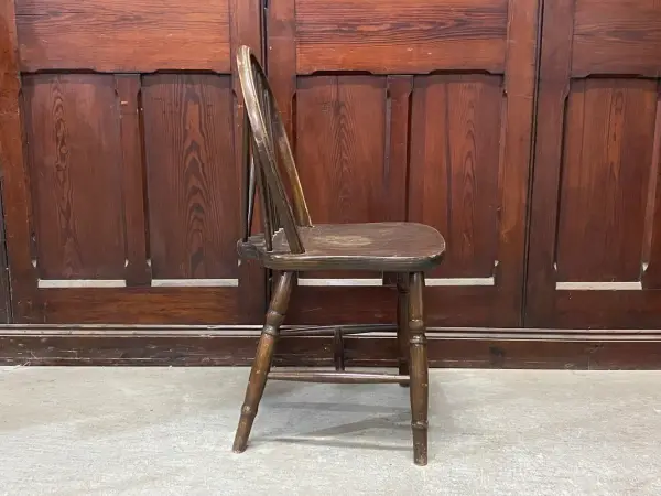 ホイールバックチェア｜ブナ材・1880年代 ウィンザースタイル 5