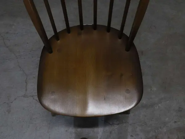 フープバックチェア｜ブナ材・エルム材・1960年代 ウィンザースタイル ERCOL（アーコール） 6