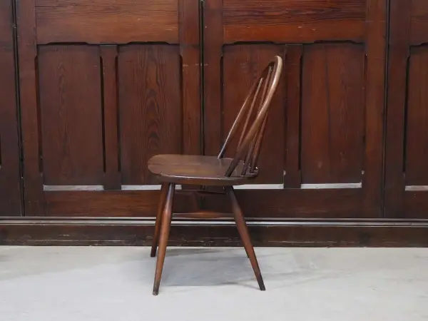フープバックチェア｜ブナ材・エルム材・1960年代 ウィンザースタイル ERCOL（アーコール） 3