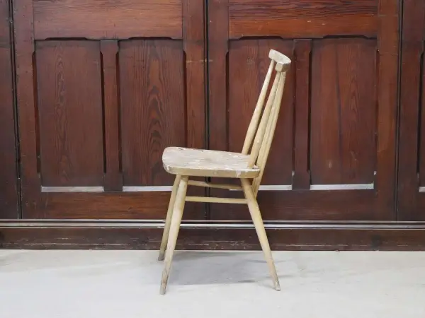 スティックバックチェア｜ブナ・エルム材・1960年代 背が抜けたダイニングチェア ERCOL（アーコール） 3