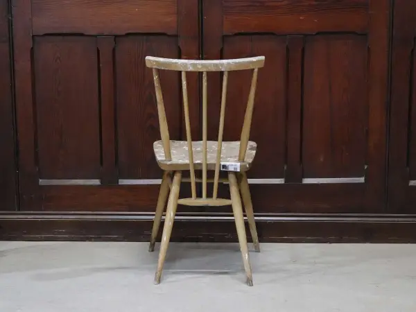 スティックバックチェア｜ブナ・エルム材・1960年代 背が抜けたダイニングチェア ERCOL（アーコール） 4