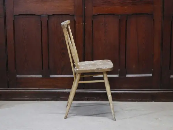 スティックバックチェア｜ブナ・エルム材・1960年代 背が抜けたダイニングチェア ERCOL（アーコール） 5