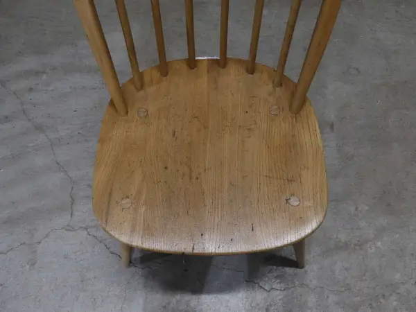フープバックチェア｜ブナ材・エルム材・1960年代 ウィンザースタイル ERCOL（アーコール） 6