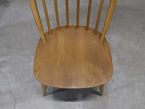 フープバックチェア｜ブナ材・エルム材・1960年代 ウィンザースタイル ERCOL（アーコール） 6