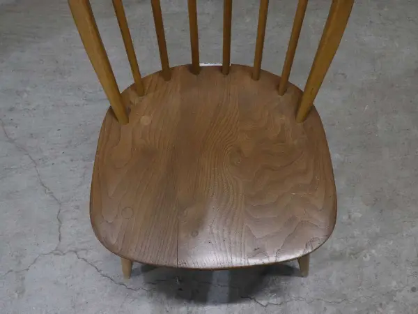 フープバックチェア｜ブナ材・エルム材・1960年代 ウィンザースタイル ERCOL（アーコール） 6