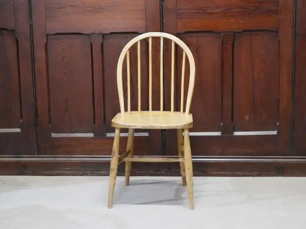 フープバックチェア｜ブナ材・エルム材・1960年代 ウィンザーキッチンチェア ERCOL（アーコール） 2