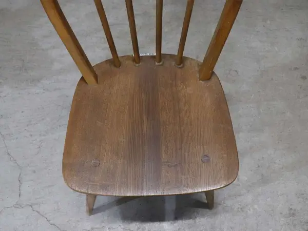 フープバックチェア｜ブナ材・エルム材・1960年代 スポークバックの名作 ERCOL（アーコール） 6