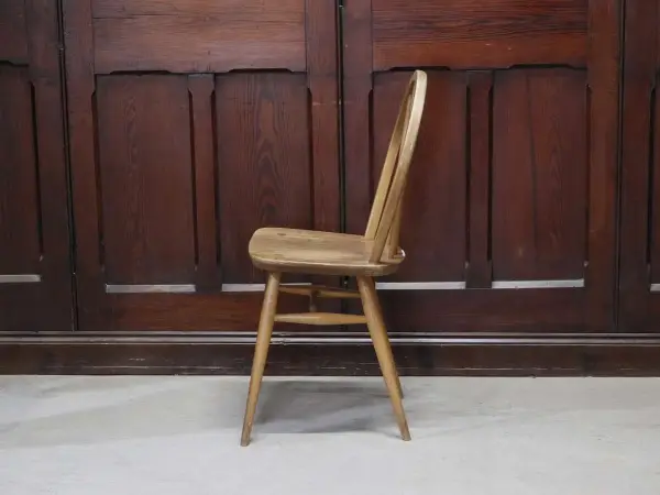 フープバックチェア｜ブナ材・エルム材・1960年代 ヴィンテージの曲木椅子 ERCOL（アーコール） 3