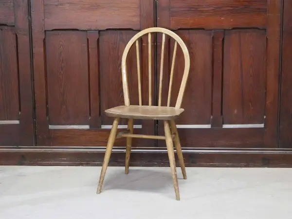 フープバックチェア｜ブナ材・エルム材・1960年代 ウィンザーキッチンチェア ERCOL（アーコール） 1