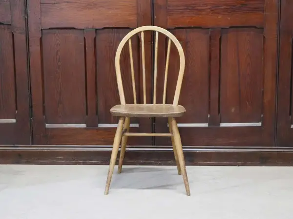 フープバックチェア｜ブナ材・エルム材・1960年代 ウィンザーキッチンチェア ERCOL（アーコール） 2