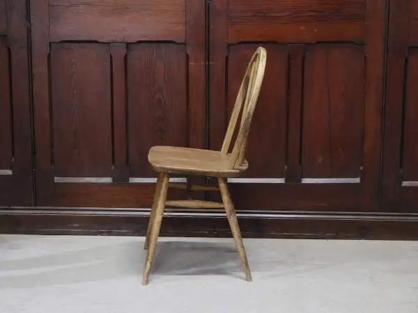 フープバックチェア｜ブナ材・エルム材・1960年代 曲げ木のダイニングチェア ERCOL（アーコール） 3