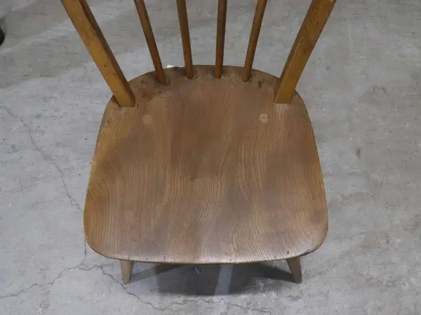 フープバックチェア｜ブナ材・エルム材・1960年代 曲げ木のダイニングチェア ERCOL（アーコール） 6