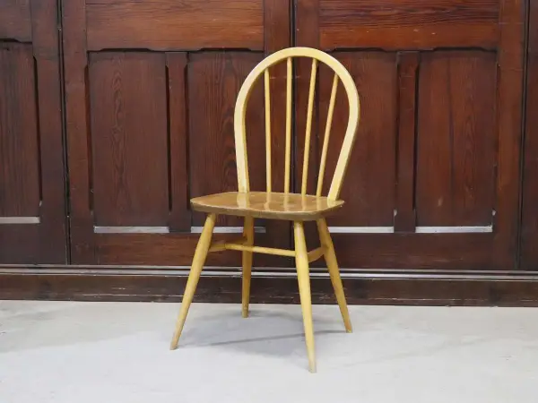 フープバックチェア｜ブナ材・エルム材・1960年代 スポークバックの名作 ERCOL（アーコール） 1