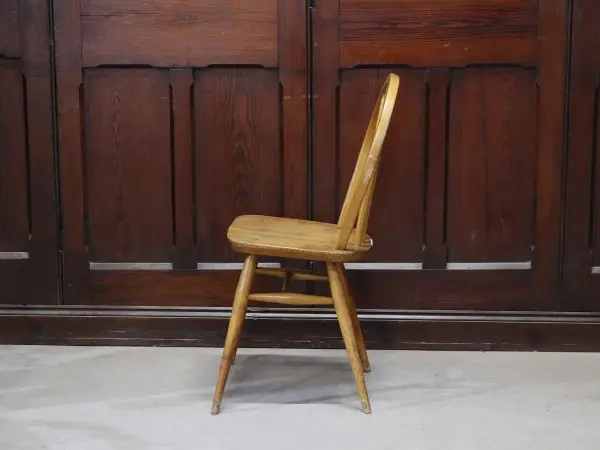 フープバックチェア｜ブナ材・エルム材・1960年代 ヴィンテージの曲木椅子 ERCOL（アーコール） 3