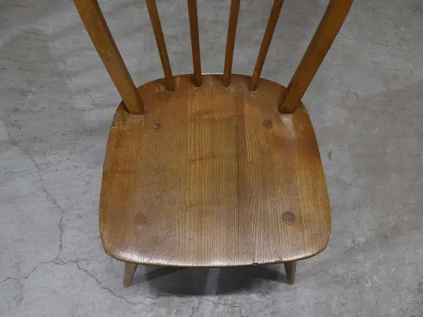 フープバックチェア｜ブナ材・エルム材・1960年代 ヴィンテージの曲木椅子 ERCOL（アーコール） 6