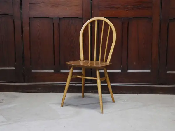 フープバックチェア｜ブナ材・エルム材・1960年代 ウィンザーキッチンチェア ERCOL（アーコール） 1