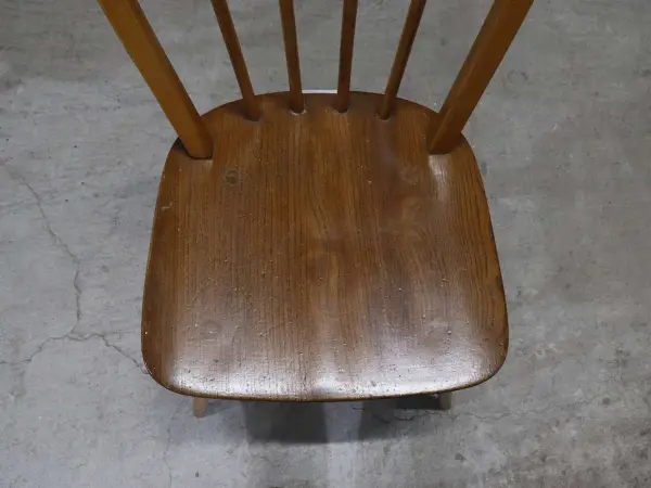 フープバックチェア｜ブナ材・エルム材・1960年代 ウィンザーキッチンチェア ERCOL（アーコール） 6