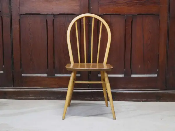 フープバックチェア｜ブナ材・エルム材・1960年代 曲げ木のダイニングチェア ERCOL（アーコール） 2