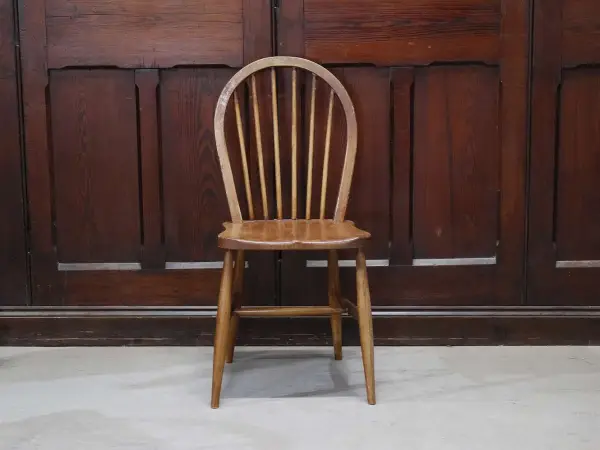 フープバックチェア｜ブナ材・エルム材・1960年代 スポークバックの名作 ERCOL（アーコール） 2