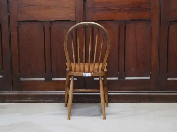 フープバックチェア｜ブナ材・エルム材・1960年代 スポークバックの名作 ERCOL（アーコール） 4