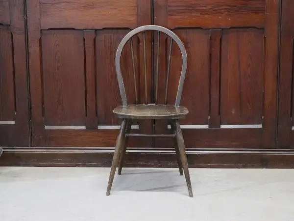 フープバックチェア｜ブナ材・エルム材・1960年代 ウィンザーキッチンチェア ERCOL（アーコール） 2