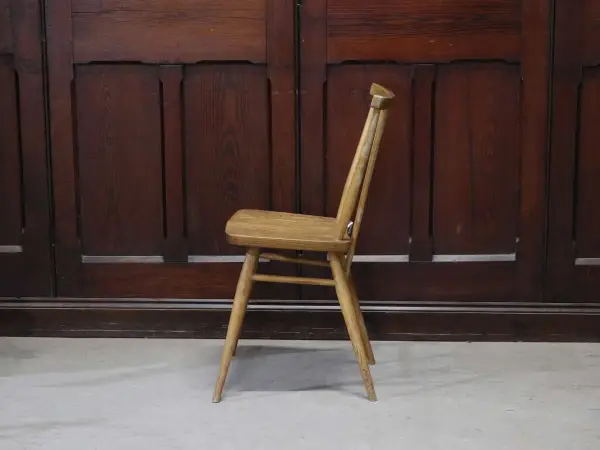 スティックバックチェア｜ブナ・エルム材・1960年代 背が抜けたダイニングチェア ERCOL（アーコール） 3