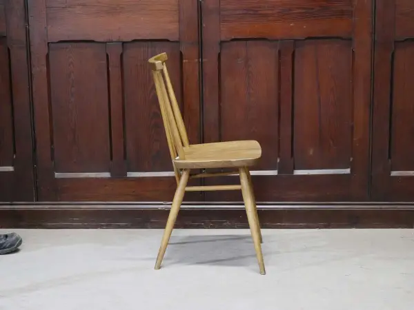 スティックバックチェア｜ブナ・エルム材・1960年代 背が抜けたダイニングチェア ERCOL（アーコール） 5
