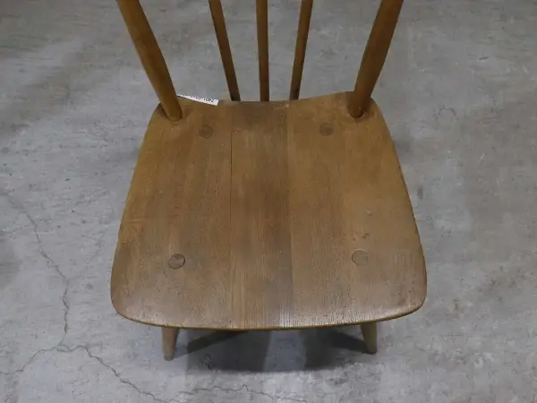 スティックバックチェア｜ブナ・エルム材・1960年代 背が抜けたダイニングチェア ERCOL（アーコール） 6