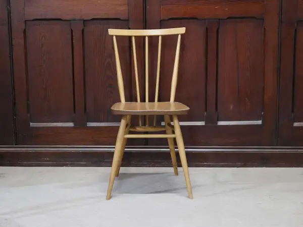 スティックバックチェア｜ブナ・エルム材・1960年代 背が抜けたダイニングチェア ERCOL（アーコール） 2