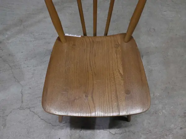 スティックバックチェア｜ブナ・エルム材・1960年代 背が抜けたダイニングチェア ERCOL（アーコール） 6