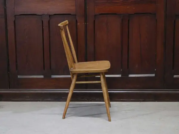 スティックバックチェア｜ブナ・エルム材・1960年代 背が抜けたダイニングチェア ERCOL（アーコール） 5