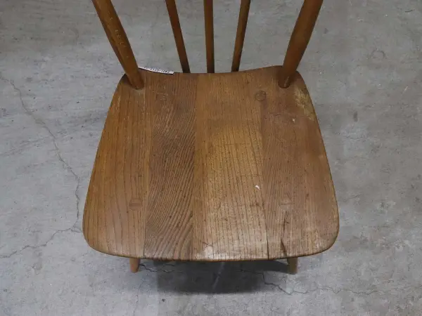 スティックバックチェア｜ブナ・エルム材・1960年代 背が抜けたダイニングチェア ERCOL（アーコール） 6
