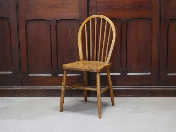 フープバックチェア｜ブナ材・エルム材・1960年代 ハイバック ERCOL（アーコール）