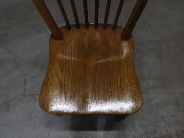 フープバックチェア｜ブナ材・エルム材・1960年代 ハイバック ERCOL（アーコール） 6