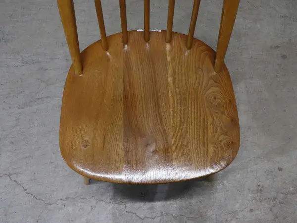 クエーカーチェア｜ブナ・エルム材・1960年代 スポークバック ERCOL（アーコール） 6