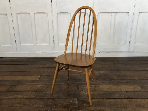 クエーカーチェア｜ブナ・エルム材・1960年代 スポークバック ERCOL（アーコール） 1